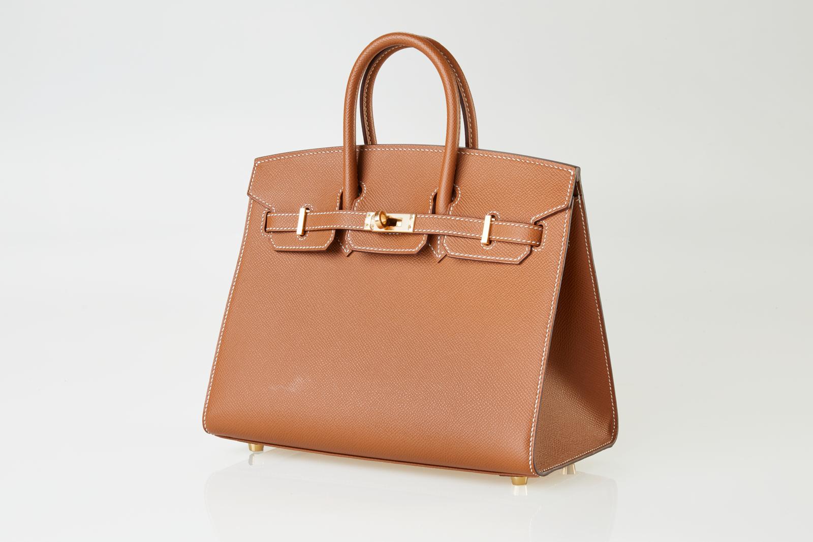 Hermès Birkin 30 Gold Togo mit goldener Hardware