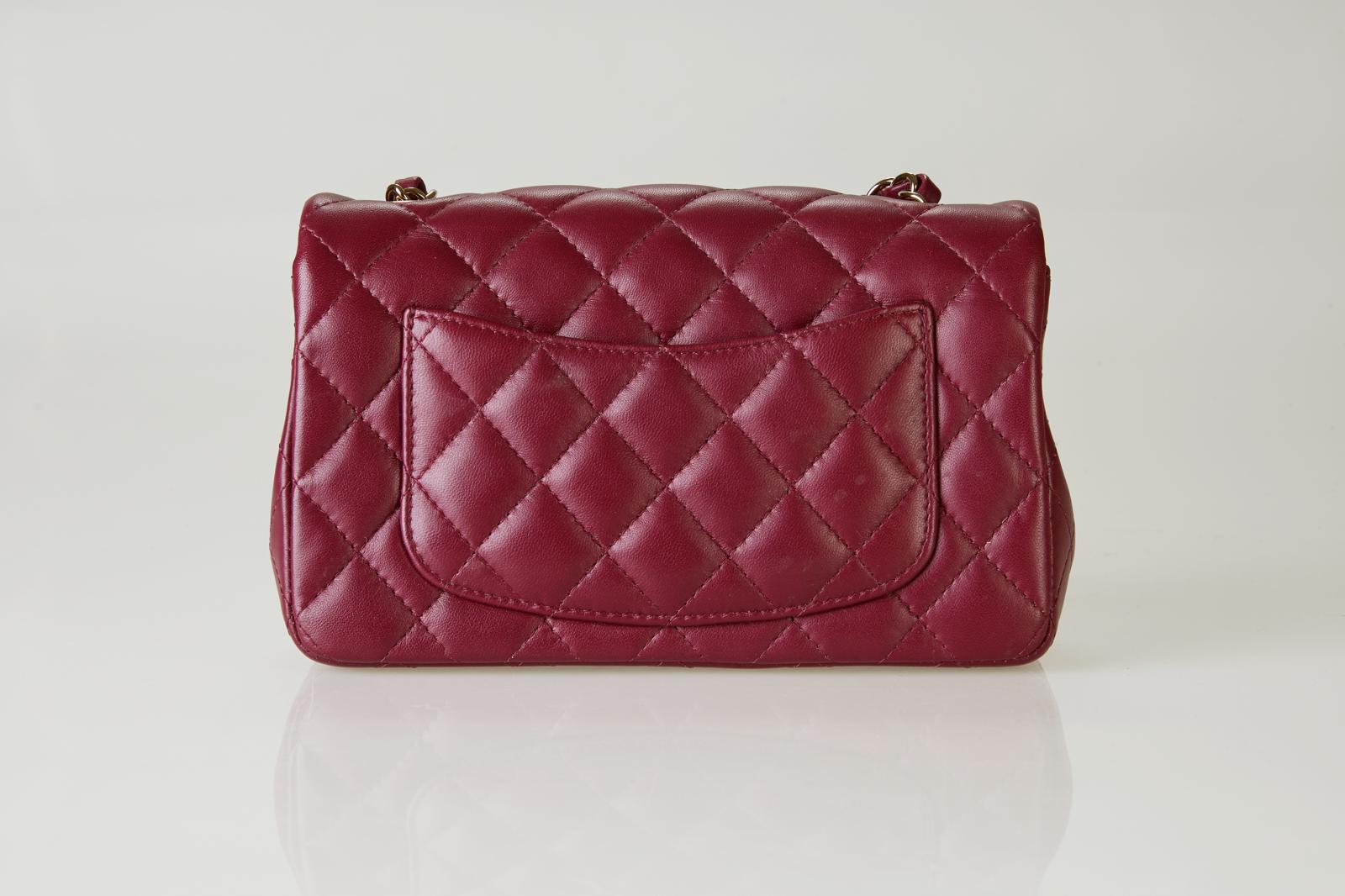 Chanel Classic Flap Bag Bordeaux