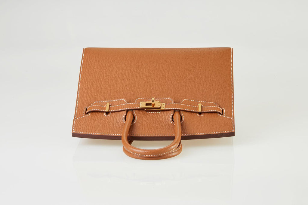 Hermès Birkin 30 Gold Togo mit goldener Hardware