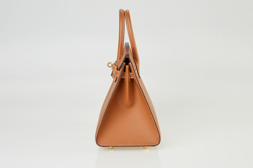 Hermès Birkin 30 Gold Togo mit goldener Hardware