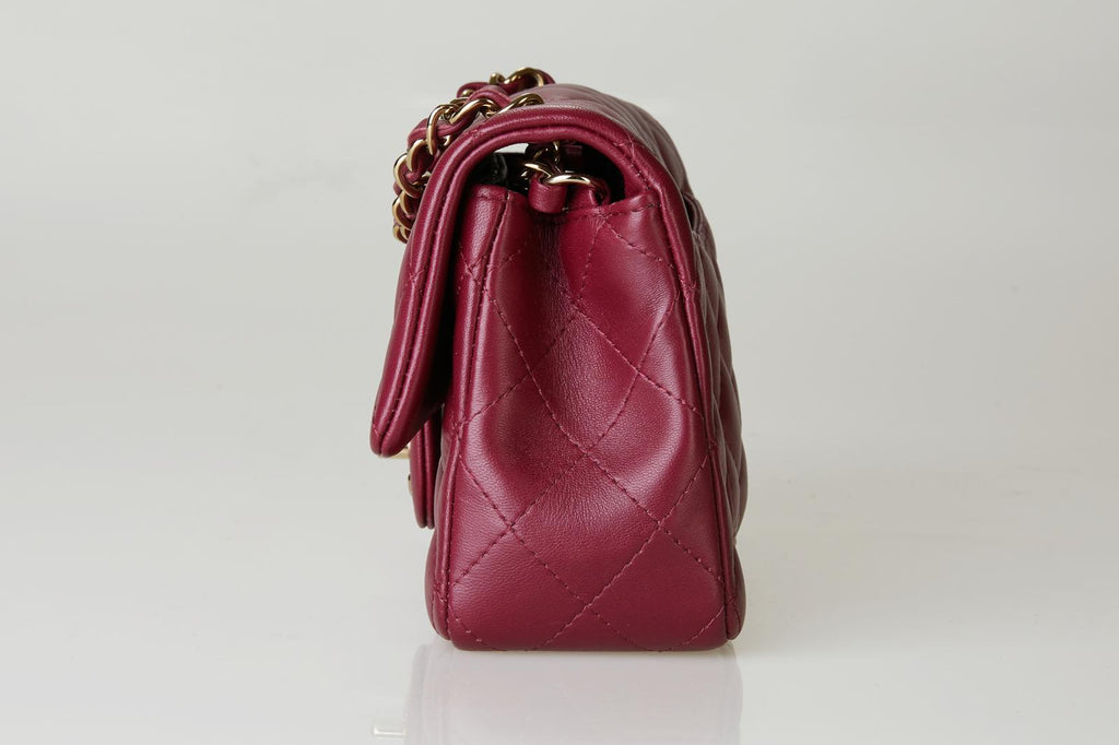 Chanel Classic Flap Bag Bordeaux